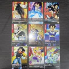 ドラゴンボールZ データカードダス イベントカード 9枚セットのサムネイル