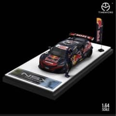 1 /64 Time Micro ホンダ NSX レッドブル  フィギュア付きのサムネイル