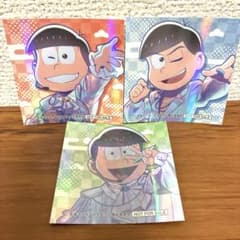 오소마츠씨 Shining☆Birthday 특전 홀로그램 시트 3종