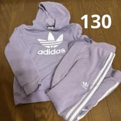 アディダス　adidas ラベンダー ジャージ セット　紫のサムネイル