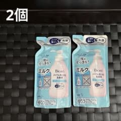 【まとめ売り 9点セット】ビオレ メイクも落とせる洗顔料 さっぱりミルク 詰替 ビオレ メイクも落とせる洗顔料 さっぱりミルク つめかえ用180ml 2個