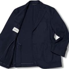 PAOLONI パオローニ カシミヤ100% テーラードジャケット 紺 50 - メルカリ