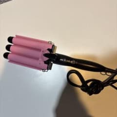 三連カールアイロン ワッフル式ヘアアイロンのサムネイル