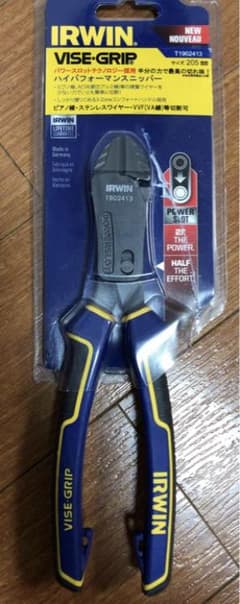 アーウィン ハイパフォーマンスニッパー205ミリのサムネイル