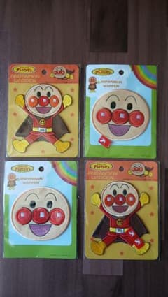 アンパンマン ビッグワッペン 4枚セットのサムネイル