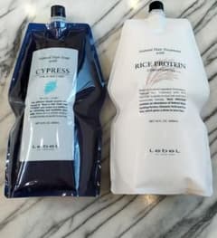 フケかゆみにルベルサイプレスシャンプーが1本 ライスプロテイン1本