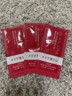 マナラ　ホットクレンジングゲル　メイク落とし　サンプルのサムネイル