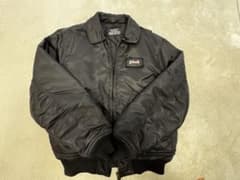 90s Schott ブラック フライトジャケットのサムネイル
