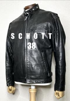 ③schott【42】ライナー付 141米国製◇革ジャンninjaハーレーUSA ⑥schott【38】141米国製◇革ジャンninjaハーレーgpzショベル - メルカリ