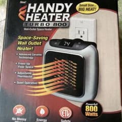 HANDY HEATER TURBO 800 電気ヒーター 800Wのサムネイル