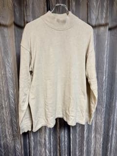 ADDICT CLOTHES コットンニット サイズ42 タートル　アイボリーのサムネイル