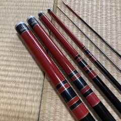 がまかつ鮎竿 パワーソニック 振抜急瀬 9.0m用部品（＃1～5、元栓