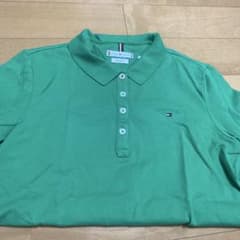 TOMMY HILFIGER ポロシャツ グリーン Mサイズのサムネイル