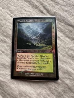 MTG 樹木茂る山麓 旧枠 英語 foil 1枚 MH3 MTG 樹木茂る山麓 旧枠 英語 foil 1枚 MH3 - メルカリ