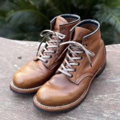 ハーフソール新品交換済み レッドウィング 旧ベックマン 9016 シガー