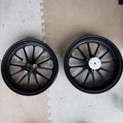 NSR50 モダンワークス　12インチ　前後ホイールセット モダンワークス NSR50用アルミホイール前後セット のパーツレビュー