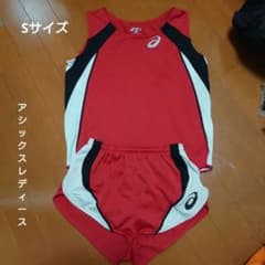 アシックスレディースランニングウエア上下Sサイズのサムネイル