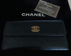 CHANEL ノベルティ VIP限定品 マトラッセ 長財布 ブラック - メルカリ