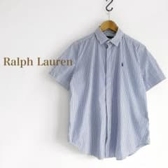 お値下げしました❣️【新品】LAUREN ストライプ 半袖 Ralph Lauren ストライプシャツ 半袖 - メルカリ