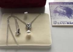 MIKIMOTO ミキモト真珠島 パールペンダント 未使用 限定品 あこや