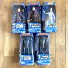 スターウォーズ 12インチフィギュア 5体セット 未開封 2002年 TOMY スターウォーズ 12インチフィギュア 5体セット 未開封 2002年 TOMY
