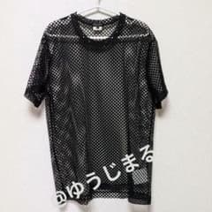 コムデギャルソンオムプリュス メッシュTシャツ - メルカリ