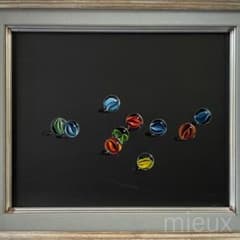 進藤博「珠璣」油彩 油絵 額付 サイン入り 中古 美品のサムネイル