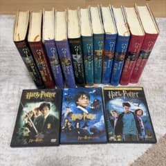 해리 포터 소설 세트 & DVD 3장