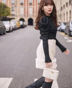 Herlipto Monceau Boucle Mini Skirt M - メルカリ