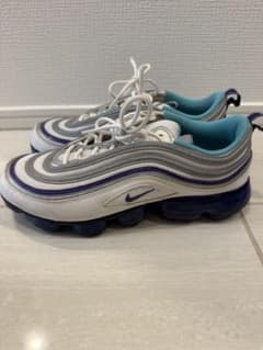 NIKE AIR MAX 97 パープル ホワイト スニーカーのサムネイル