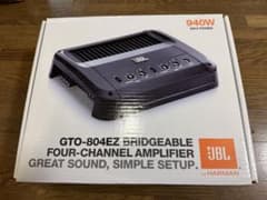 JBL GTO-804EZ 940W パワーアンプ　美品 JBL GTO-804EZ 940W パワーアンプ 美品 - メルカリ
