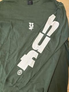 HUF 長袖 Tシャツ グリーン Lサイズのサムネイル