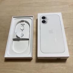Apple iPhone 16 White 128GB 空箱のサムネイル