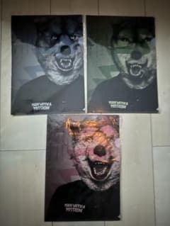 MAN WITH A MISSION クリアファイル 3枚セットのサムネイル