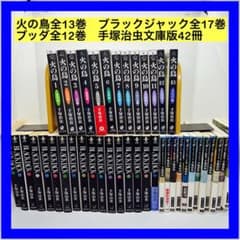 火の鳥全13巻 ブラックジャック全17巻 ブッダ全12巻 文庫版42冊 - メルカリ