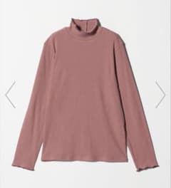 A DAY IN UNITED ARROWS ピンクハイネック長袖トップスのサムネイル