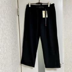 未使用　グラミチ　ウールブレンドワイドパンツ　ブラック！のサムネイル