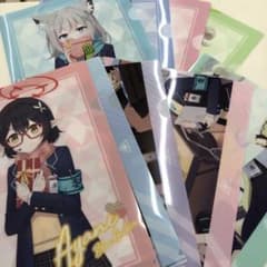 <ローソン限定>ブルーアーカイブクリアファイル　9種コンプリートセットのサムネイル