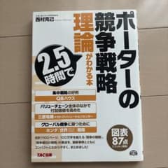 ポーターの競争戦略理論が2.5時間でわかる本のサムネイル