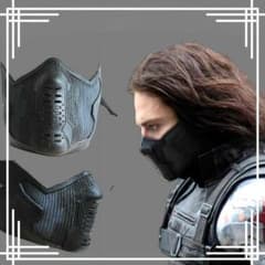 海外限定 ウィンター・ソルジャー マスク バッキー コスプレ MARVEL