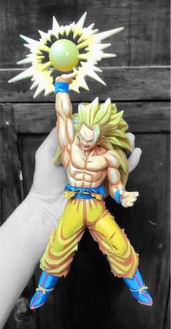 孫悟空スーパーサイヤ人3GXマテリアの2Dモデルは塗装済みです。のサムネイル