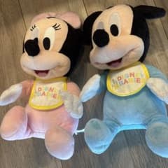 ディズニー ベイビーズ ぬいぐるみ ミッキー ミニー セットのサムネイル