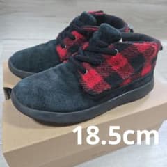 UGG キッズ ブーツ 18.5cm チェック柄のサムネイル