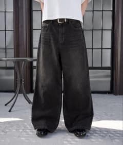 wide baggy denim pants/ワイドバギーデニムパンツのサムネイル