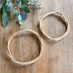 リース土台 2個セット ハンドメイド 花材のサムネイル