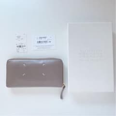 メゾンマルジェラ　ロングウォレット 長財布 ベージュのサムネイル