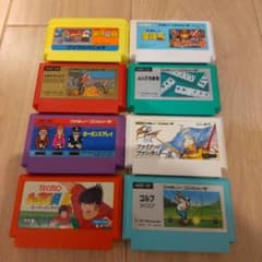 任天堂 ファミコン カセット 8本セット - メルカリ