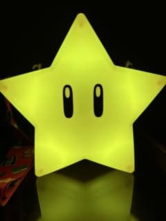 ☆美品☆USJ限定スーパーマリオ スター ポップコーンケース　光る 動作確認済みのサムネイル
