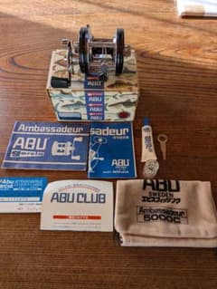 Abu　ambassadeur アンバサダー5000C 未使用 エビス物 Abu ambassadeur アンバサダー5000C 未使用 エビス物 - メルカリ