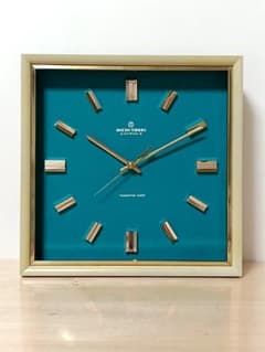 アイチ時計 掛け時計 ターコイズ系 アンティーク 昭和 愛知時計 - メルカリ